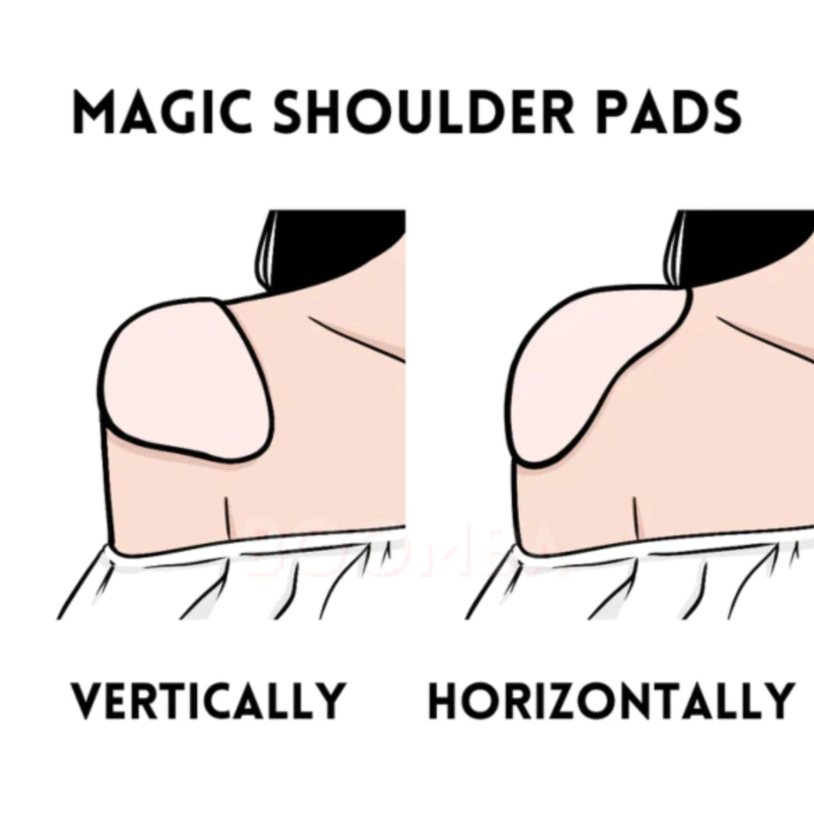 Magic Silicone Shoulder Pads