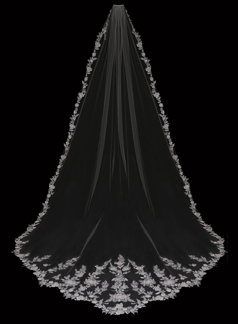 Royal Cathedral Bridal Veil - V2396RC