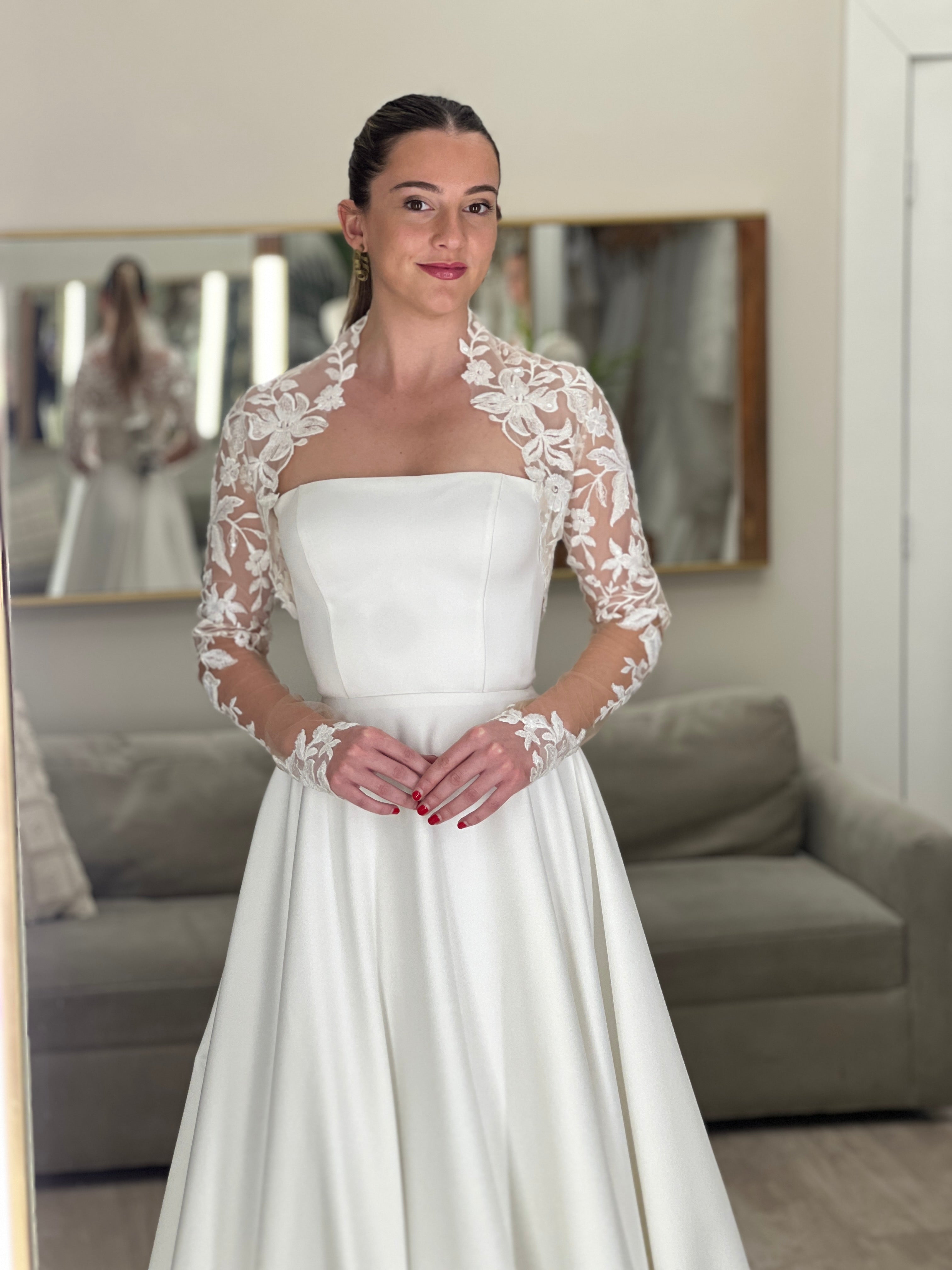 Cover Up - Bolero - Floral Lace 20