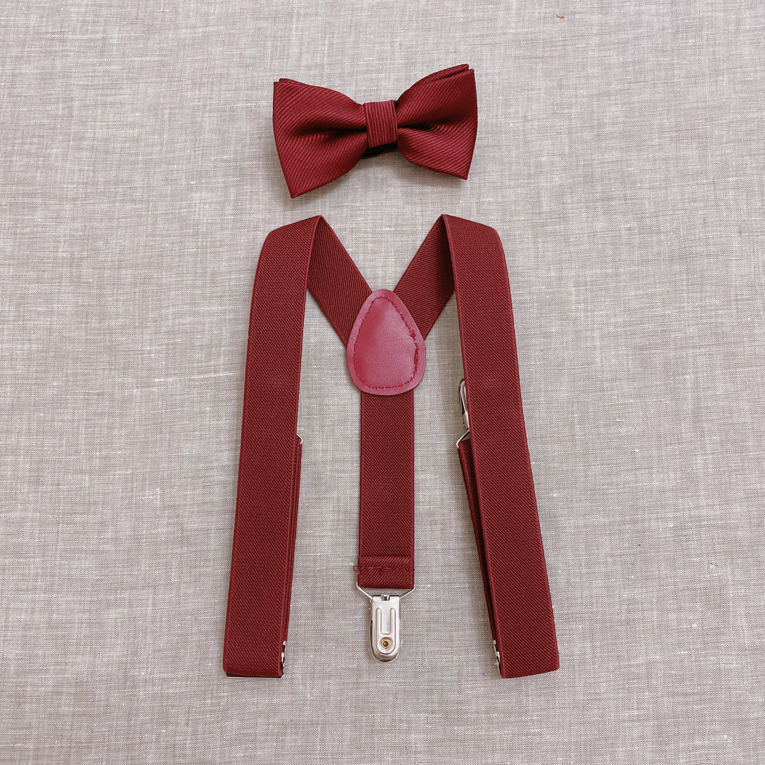 D'Ocon Kids - Set: Suspenders & Bow Tie