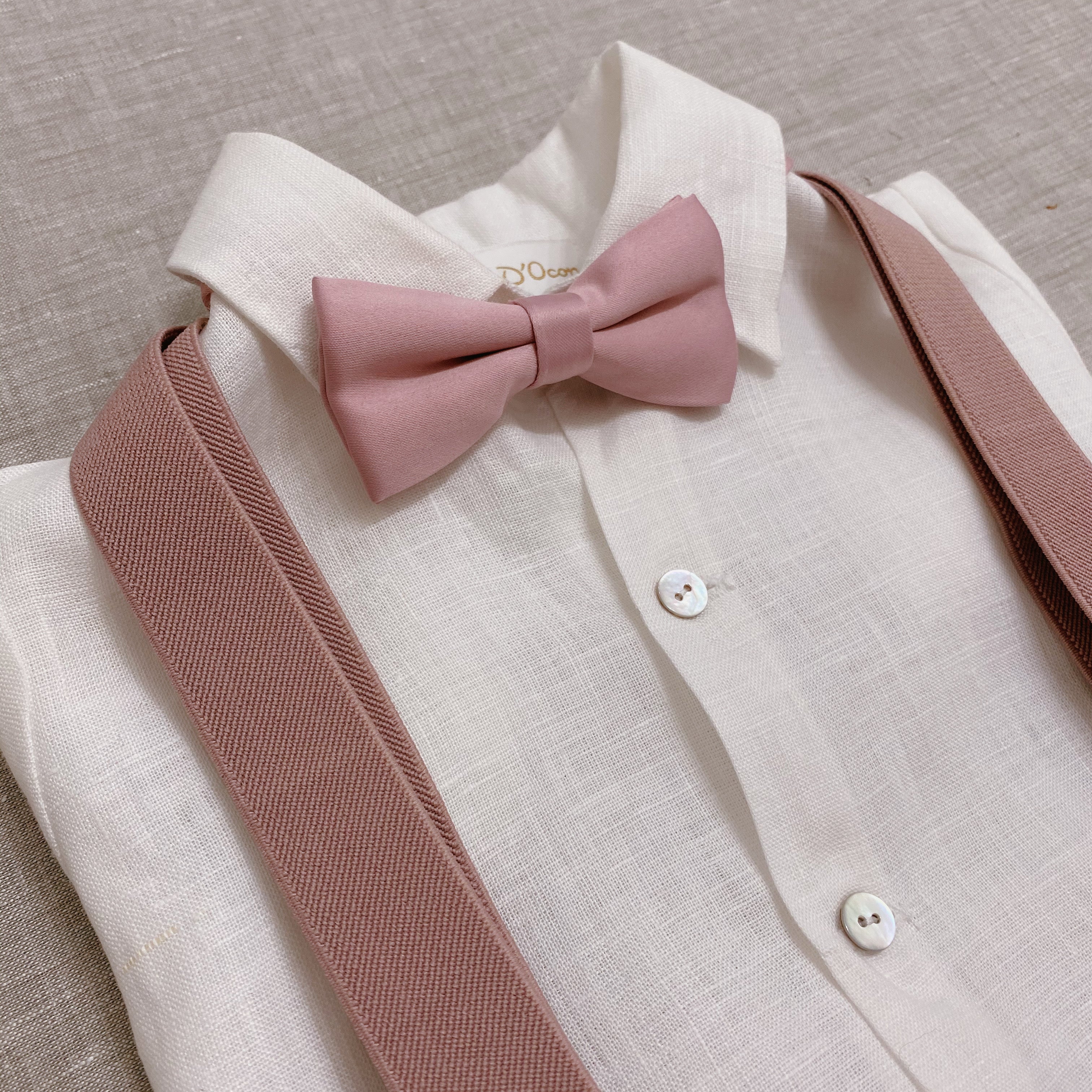 D'Ocon Kids - Set: Suspenders & Bow Tie