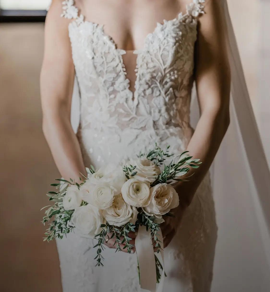 Necklines & Silhouettes: Finding Harmony in Your Bridal Ensemble Background