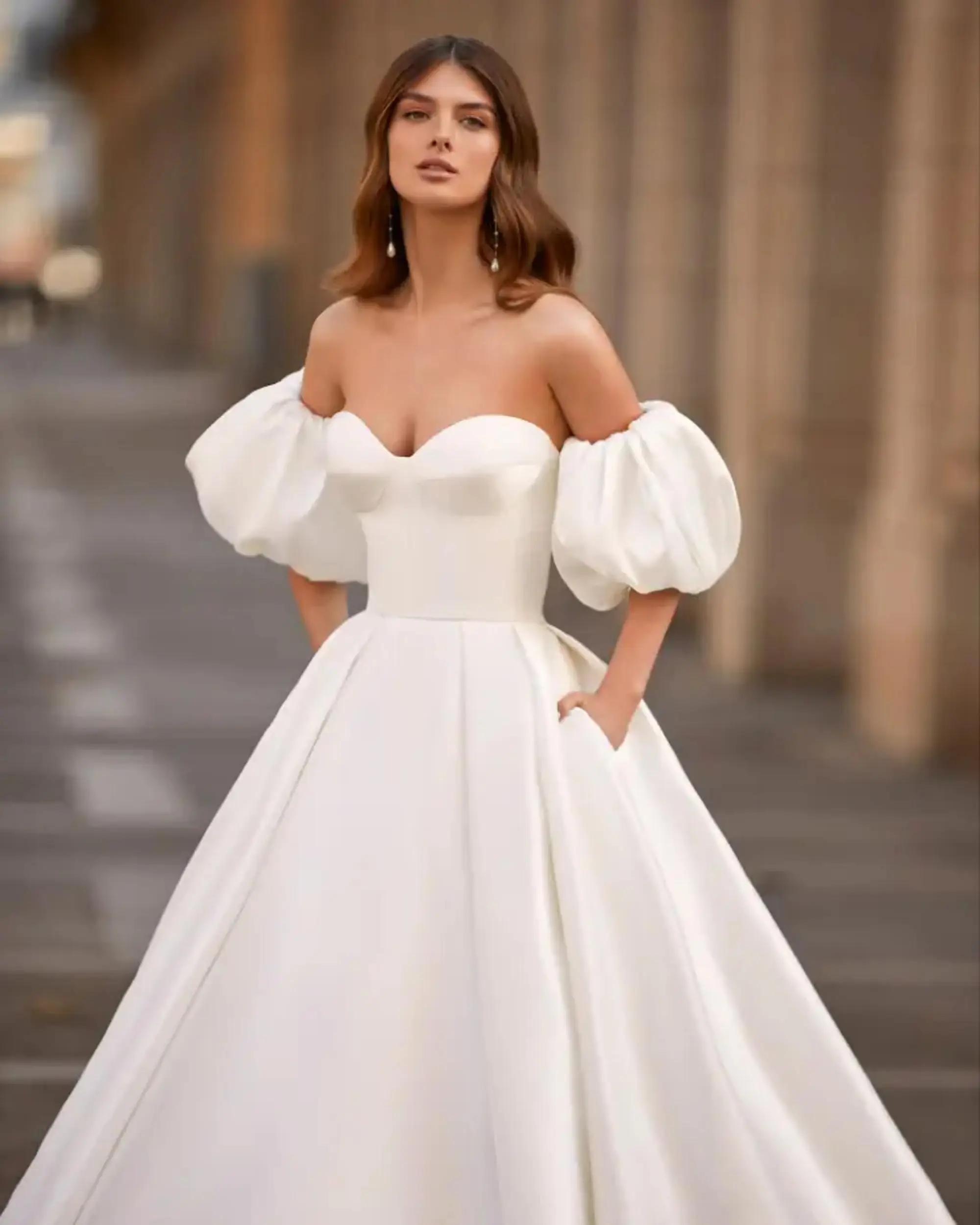 Necklines &amp; Silhouettes: Finding Harmony in Your Bridal Ensemble Image