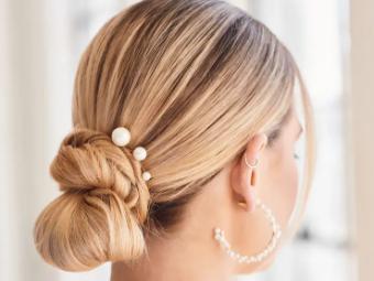 enVogue Bridal Accessories Bridal Hair Jewelry - HP2321 #0 default Ivory/Light Gold thumbnail