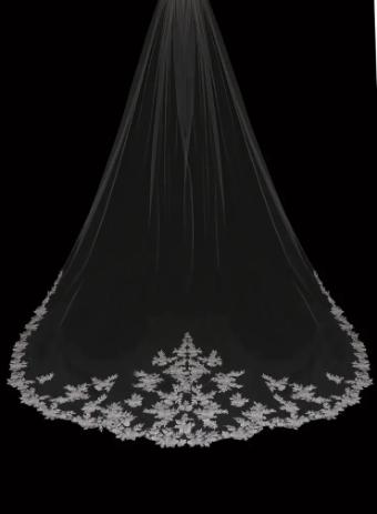 enVogue Bridal Accessories Royal Cathedral Bridal Veil - V2392RC #2 Ivory thumbnail